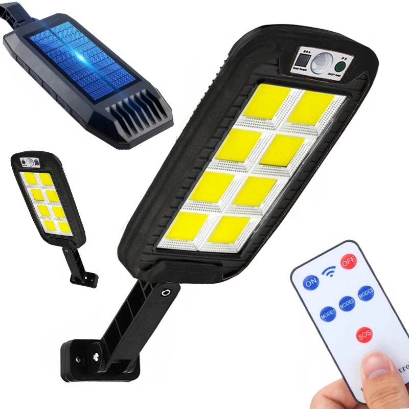 Pouličné svietidlo R2 200 W 6000 lm, na batérie, solárne napájanie